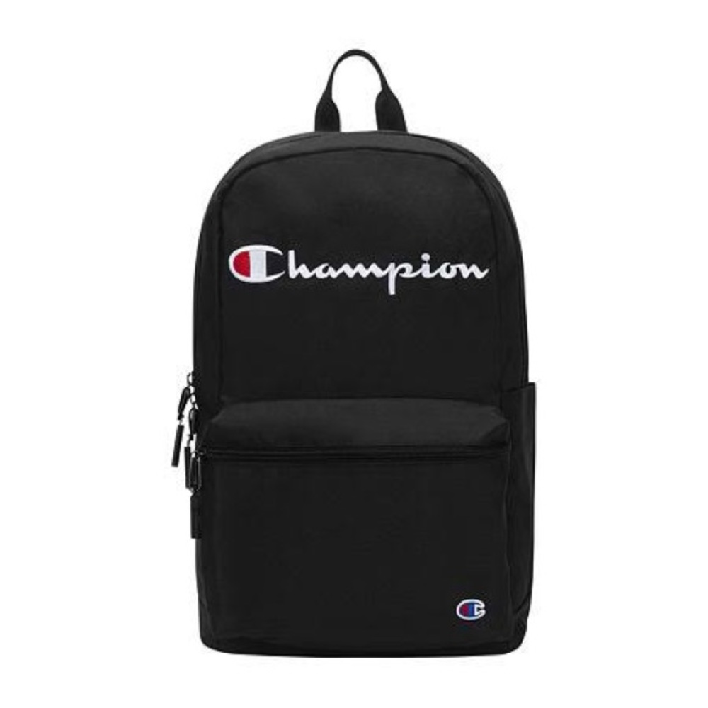 Champion unisex adult Backpacks, Black, One Size US